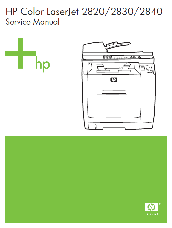 HP Color LaserJet 2820 2830 2840 Service Manual-1